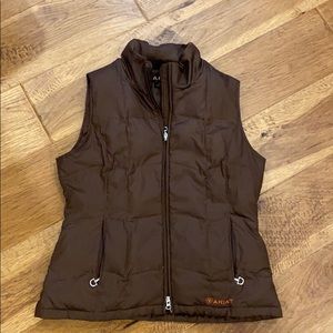 Brown Ariat vest